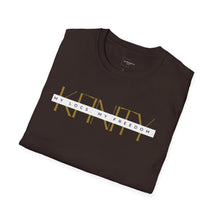 Load image into Gallery viewer, Big Letter KFinity Unisex T-Shirt- Gold
