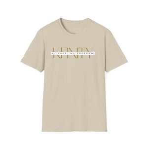 Big Letter KFinity Unisex T-Shirt- Gold