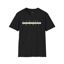 Load image into Gallery viewer, Big Letter KFinity Unisex T-Shirt- Gold
