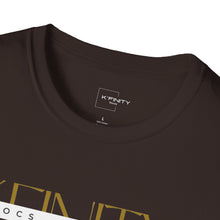 Load image into Gallery viewer, Big Letter KFinity Unisex T-Shirt- Gold
