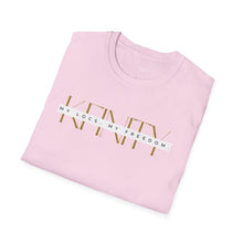 Load image into Gallery viewer, Big Letter KFinity Unisex T-Shirt- Gold
