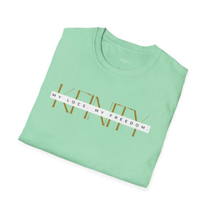 Big Letter KFinity Unisex T-Shirt- Gold