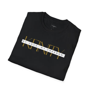 Big Letter KFinity Unisex T-Shirt- Gold