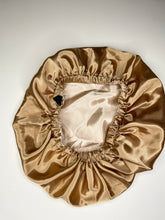 Load image into Gallery viewer, Mulberry Silk Reversible Sleeping Bonnet w/ Adjustable Strap
